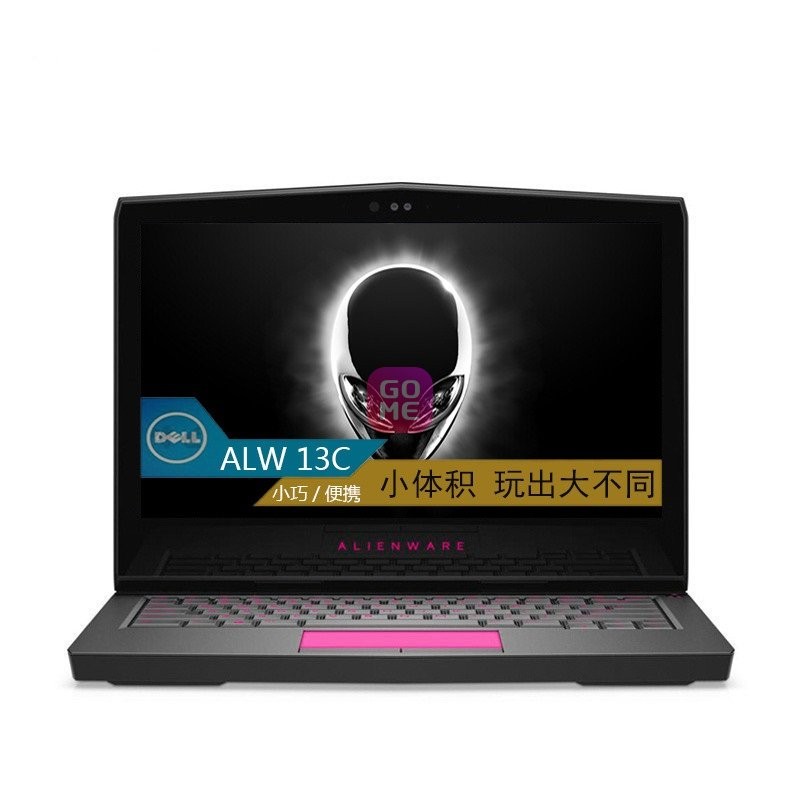  AlienwareALW13C-R2728S 13.3ӢϷʼǱi7-7700HQ 8G 256G 4GͼƬ