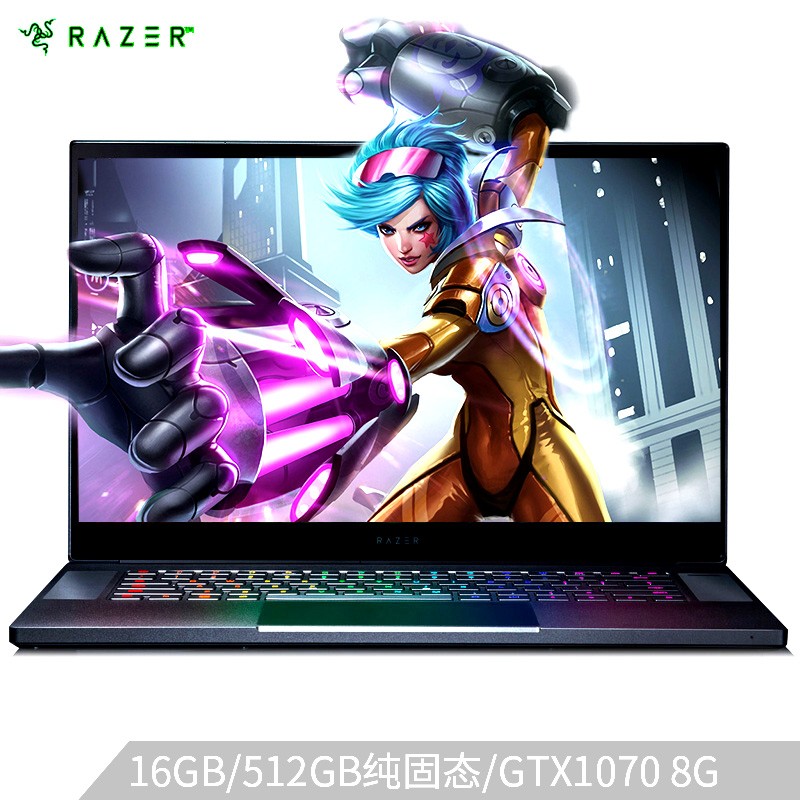 ߣRazer 15.6ӢᱡЯ칫ѧ߶˵羺ϷʼǱԣi7-8750H/16G/512G/GTX1070/144Hz FHD IPSͼƬ