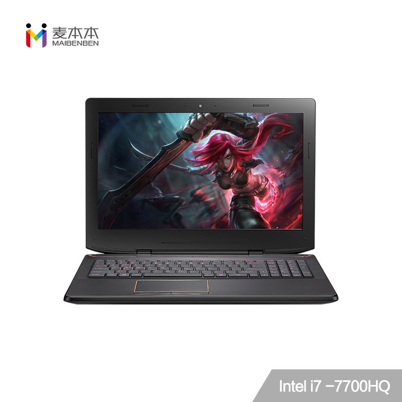 󱾱MAIBENBEN5X 15.6ӢϷѧʼǱԣi7-7700HQ 8G 240GB̬ GTX1060 6GԴ ͼƬ