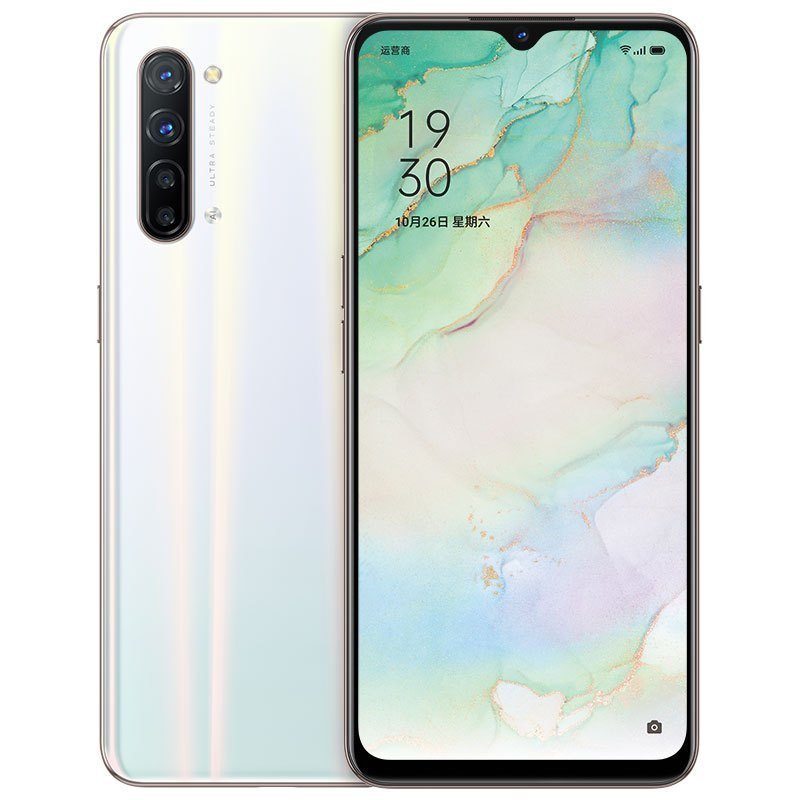 OPPO Reno3 ¹ 12GB+128GB һ廯˫ģ5G 7.96mmᱡ 6400 Ƶ˫ ȫͨȫϷֻͼƬ