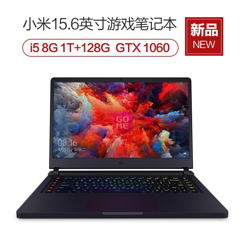 С(MI)15.6Ӣᱡխ߿ϷʼǱԣi5ѹ 8G 1T+128G GTX1060 6GԴ ջͼƬ