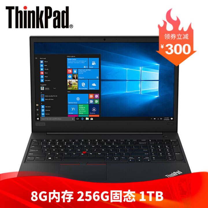 ThinkPad E5900VCD15.6Ӣᱡ칫ʼǱѧi5-8265U 8Gڴ 256G̬+1TB RX550X 2G FHD Win10ͼƬ