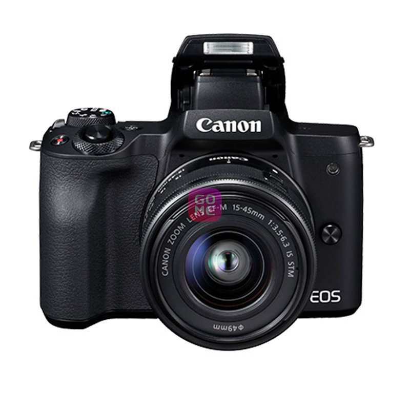 佳能(Canon)EOS M50(EF-M15-45 IS STM) DIGIC 8 约2410万像素 全像素双核对焦(黑色)图片