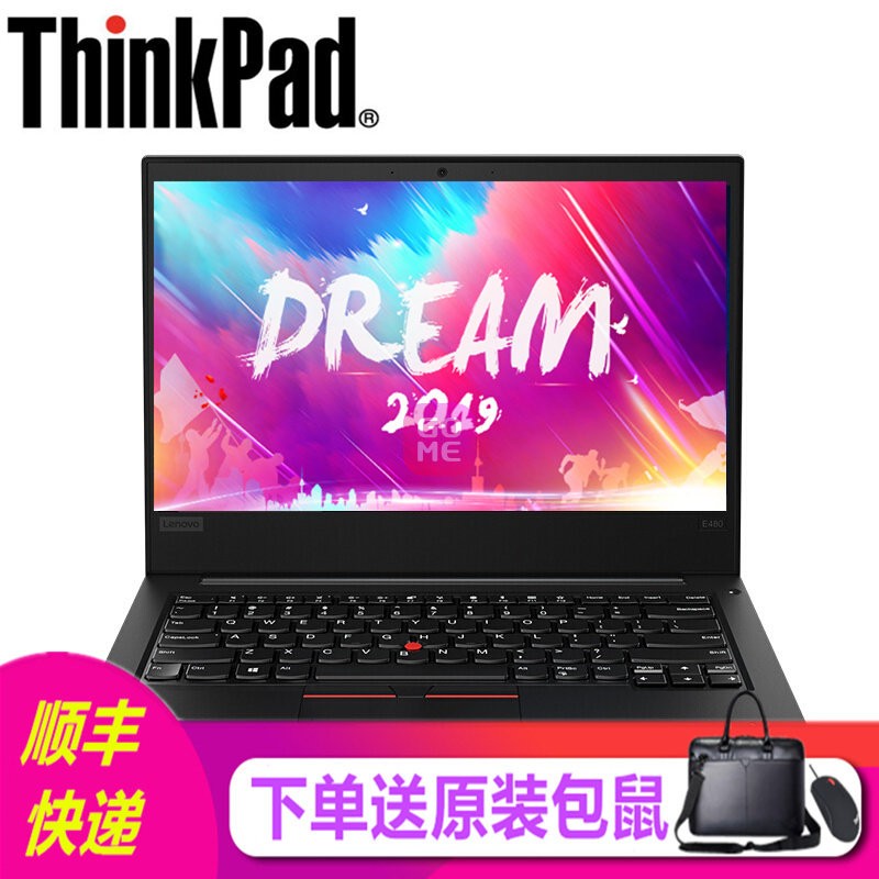 ThinkPad E480-0QCD 14Ӣᱡխ߿ʼǱ i5-8250U 8G 256G PCIe 2G(20KNA00QCD )ͼƬ