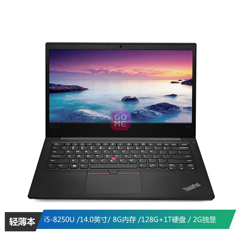 ThinkPad E480(20KNA00CCD)14ӢᱡʼǱ (I5-8250U 8G 128G SSD+1T Win10 ɫͼƬ