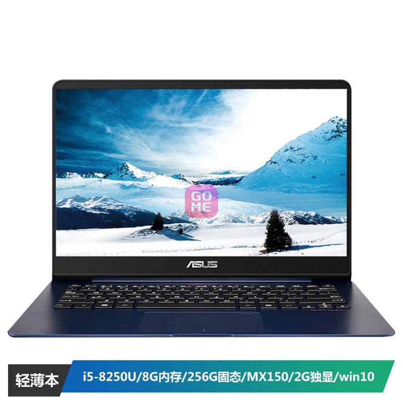 ˶(ASUS) ҫU4100 14Ӣխ߿ᱡʼǱ(I5-8250U 8G 256G̬ MX150 2G)ͼƬ