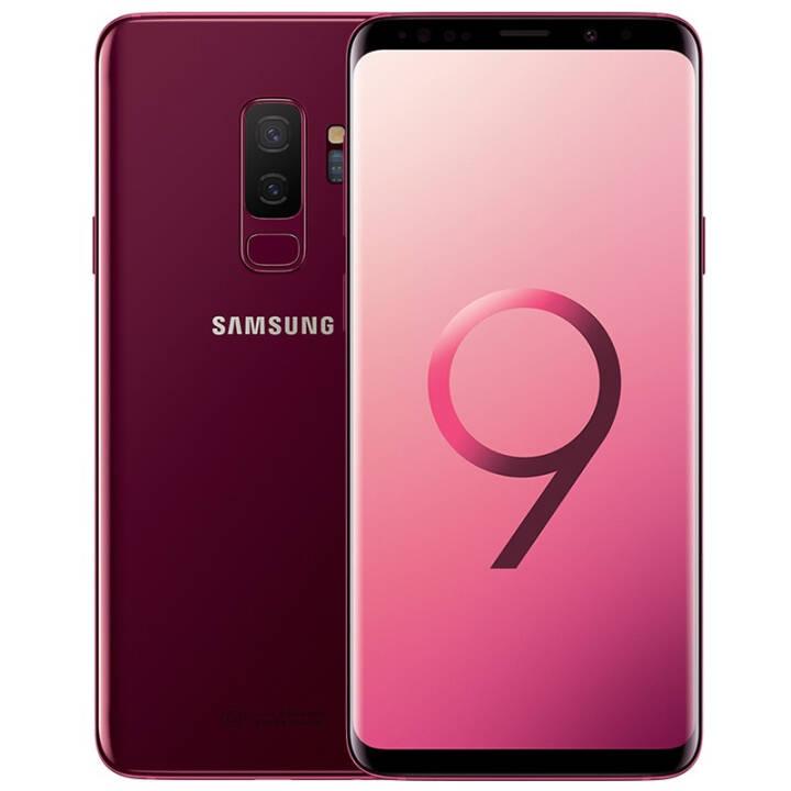三星（SAMSUNG） Galaxy S9+（SM-G9650/DS）全视曲面屏手机 勃艮第红 6G+128G 全网通图片