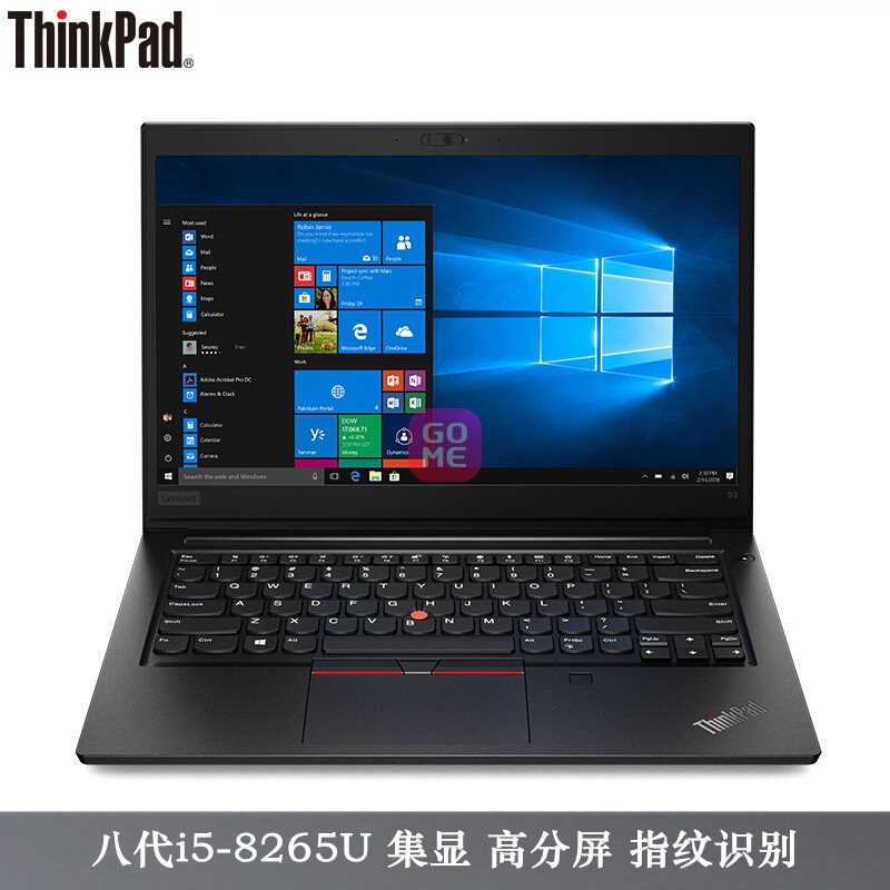 ThinkPad S3â01CD14ӢѧᱡʼǱԡ˴i5-8265U  ߷ ָʶ(8Gڴ/512G̬/)ͼƬ