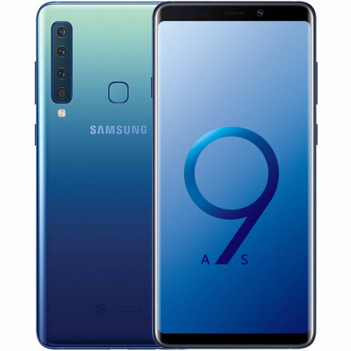 三星(samsung)galaxy a9s 後置四攝 全面屏手機 檸沁藍 全網通(6gb