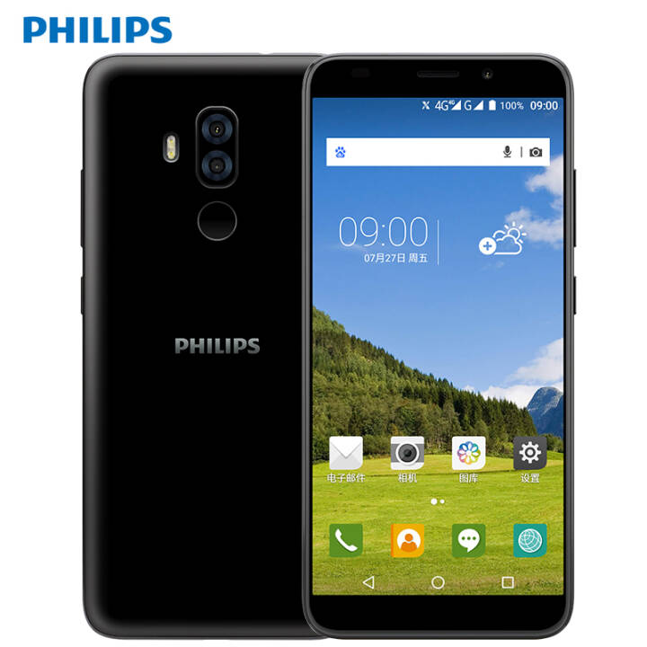 ֣PHILIPSS562Z ȫͨ 4GB+64GB ź ƶͨ4Gֻ ˫˫ ֻͼƬ