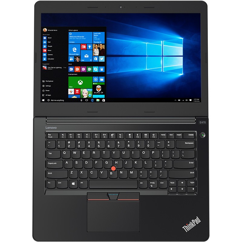 ThinkPad E470 20H1A01FCD 14ӢʼǱ i3-7100U/4G/500GB/2G Win10ͼƬ