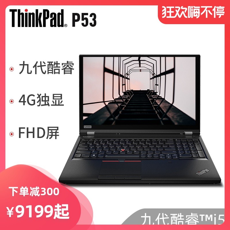 ThinkPad P53 Ŵi5-9400H 4GͼԿ15.6ӢܱѹʼǱԱЯƶͼιվP52ͼƬ