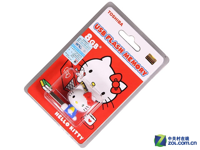 纪念意义大 东芝Hello Kitty U盘试用
