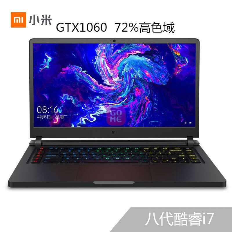 С(MI) СϷ 15.6ӢϷʼǱ(ջҡGTX1060 6G 72%ɫ ٷi7/16G/1T+256)ͼƬ