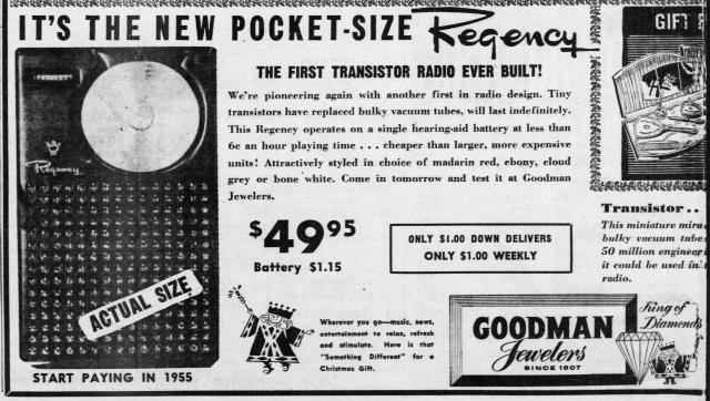 Regency TR-1뵼Regency TR-1 Transistor Radio