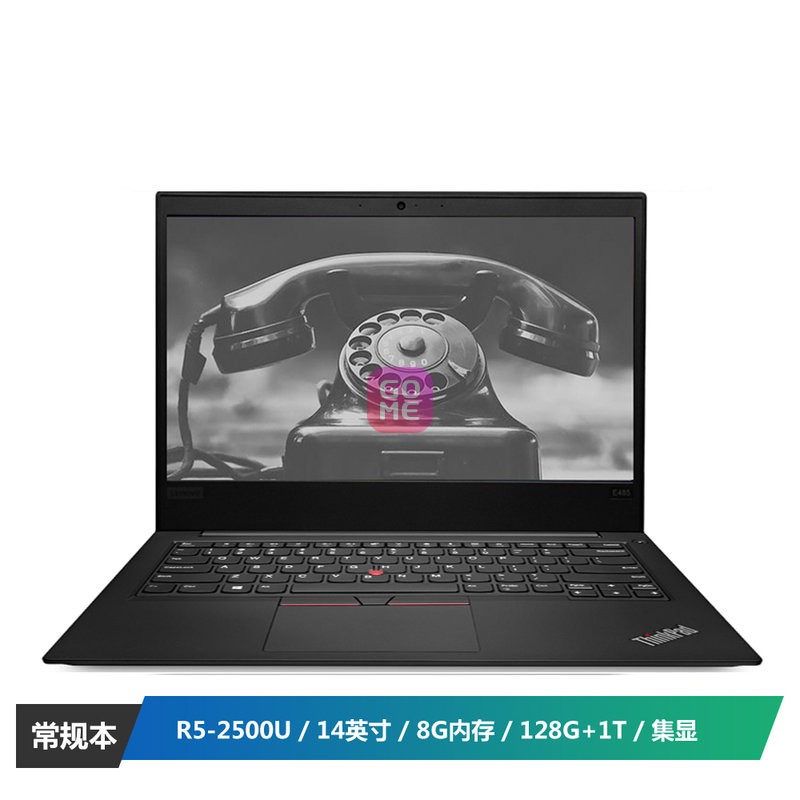 ThinkPadE485(0ECD)14ӢʼǱ (R5-2500U 8G 128G+1T FHD  Office+Win10 ɫͼƬ