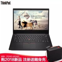 ThinkPad  E480 14ӢᱡϷʼǱ i7-8550u 8G 128G+1TB˫Ӳ  @14CD FHD ߷ RX550 2G W10ϵͳͼƬ