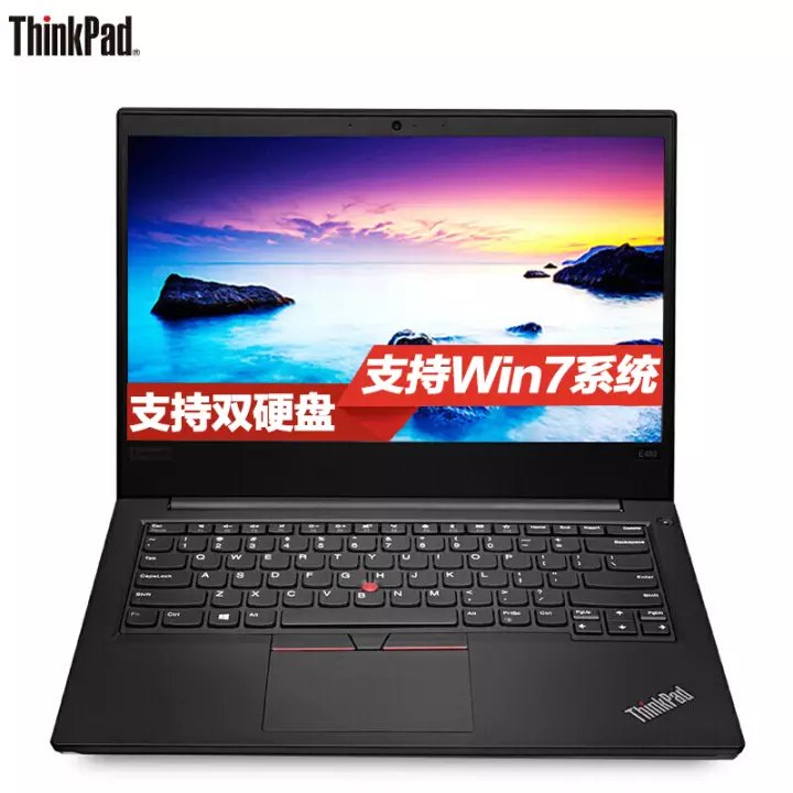 ThinkPad  E480 14ӢᱡϷʼǱ i3-8130u 4G 256G @3PCDͼƬ