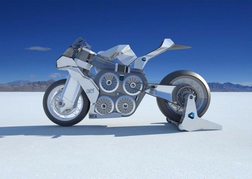 indesaaer195匹马力概念两轮电动车