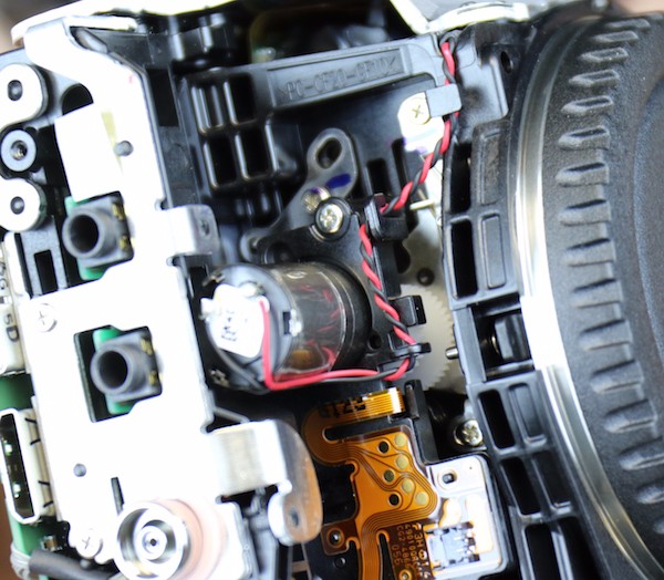 精密做工佳能eos5div机身拆解图赏