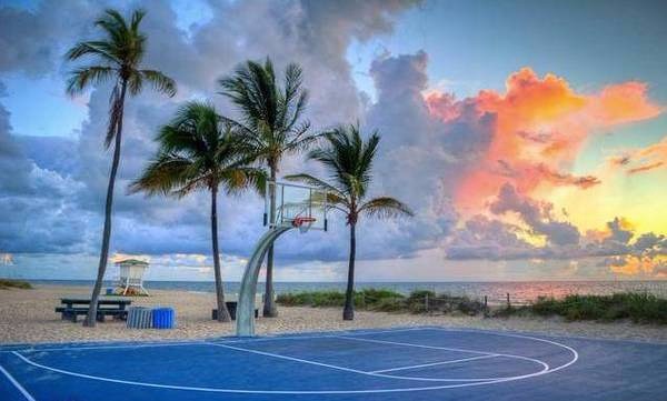 全球最美篮球场图片
