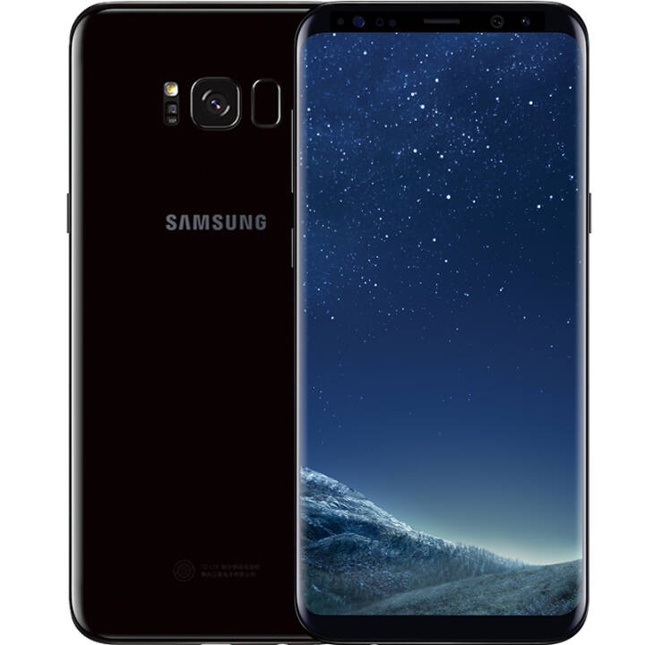 三星 Galaxy S8+（SM-G9550）4GB+64GB 谜夜黑 移动联通电信4G手机 双卡双待