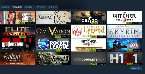 ��ɫ����������!Steam��Ϸ�������ȴ� 
