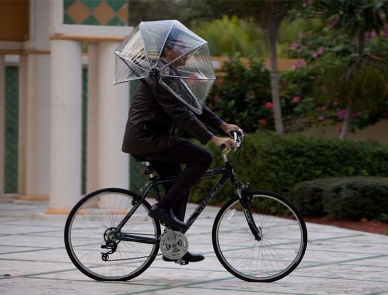 一組國外創意自行車圓圈自行車怎麼騎