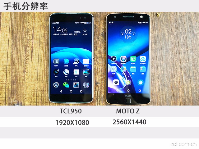 ""˱ TCL 950 VS MOTO Z