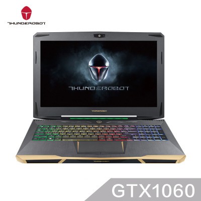 THUNDEROBOT Targa T6a 15.6ӢᱡԼϷԣi7-7700HQ 8GB 1TB+128GB GTX1060 6G̣ͼƬ