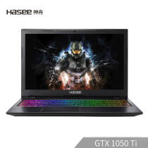 (HASEE)սZX6-CP5S1 GTX1050Ti 4G 15.6ӢϷʼǱ(I5-8400 8G 256G+1T 1080P)IPS