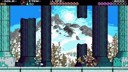 《铲子骑士》是8位像素风格的复古游戏，它的不少灵感来源于《洛克人》、《超级玛丽》或者《恶魔城》这样的老牌游戏，并拥有大量NES经典游戏的特点。