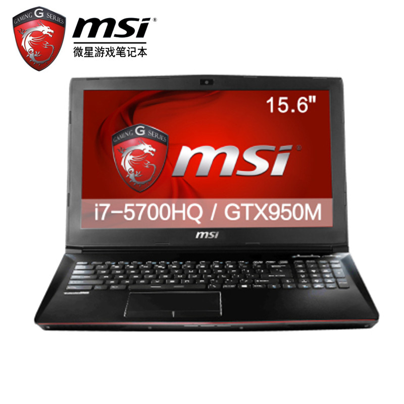 ˳ʡmsi΢GP62 2QE-215XCN ȫо ϷӰһi7-5700HQ 8Gڴ 1TB GTX950-2Gռܶ