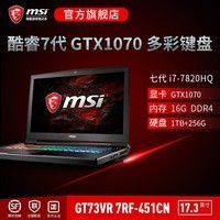 MSI/΢ GT73VR 7RE-451CN7+GTX1070 8GϷʼǱͼƬ