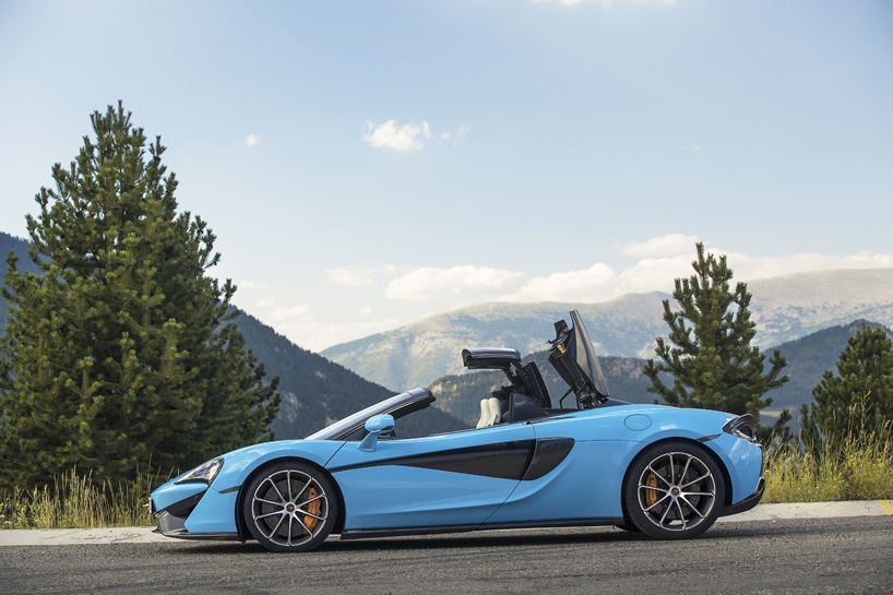 570S Spider Ķ֧ 40km/h ʱڽпϲ15 ڱɣЧʺͬͲࡣ