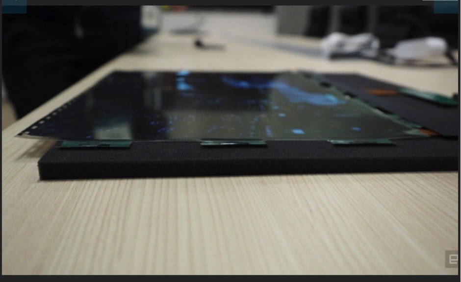 ���ӽ������ LG����OLED��Ļ���޶�ͼ