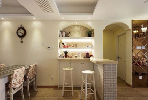 优雅慢生活10个简约吧台设计效果图