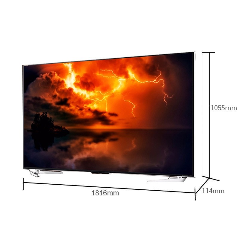 (SHARP)  80Ӣ4KHDRܰ׿7.0Һƽӻ LCD-80X818AͼƬ