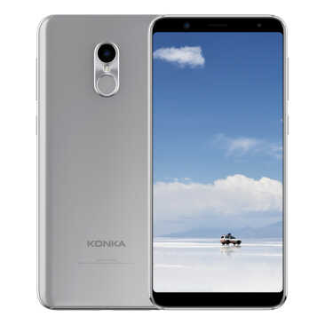 康佳（KONKA） 510 /S5 全网通4G 全面屏智能老年机手机 岩晶灰 3G+32G
