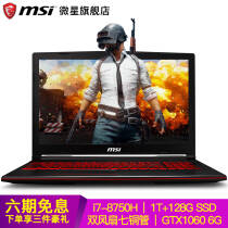 ΢ǣMSI µ꿪ҵ GL63 GTX1060 6GԳԼϷ 8I7ʼǱ i7-8750H 16Gڴ 1TеӲ+128G̬