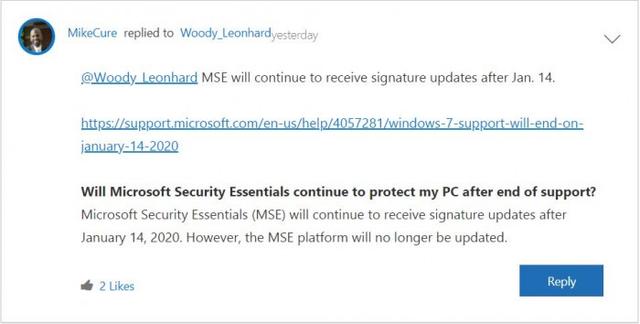 微软正式停止Win7操作系统更新