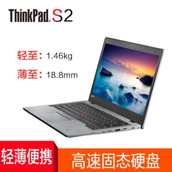 ThinkPad New S2 2018 13.3Ӣ糬ᱡЯʼǱԣi3-7130U 4Gڴ128G̬Ӳ@0PCD  180ȴ 2.7GHZƵͼƬ