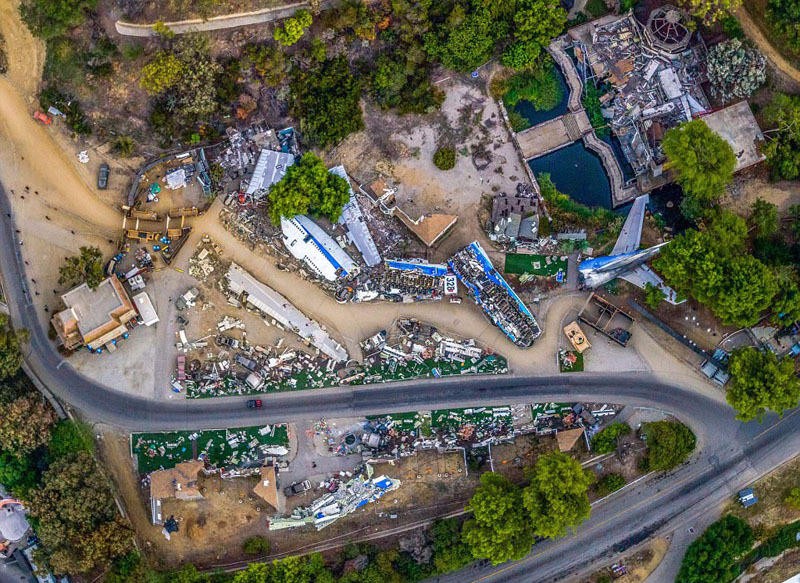 好像童话世界无人机航拍美国各大公园