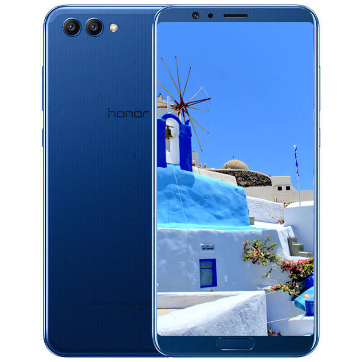华为（HUAWEI） 荣耀V10 移动联通电信4G 游戏智能手机 双卡双待 极光蓝(全网通4G版) (4G RAM+64G ROM)图片