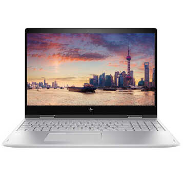 惠普（HP） ENVY x360 15.6英寸轻薄翻转触控笔记本 八代CPU 15-bp 103TX i5-8250U 8G 128G+1T MX150 4G独显 Win10系统 银色