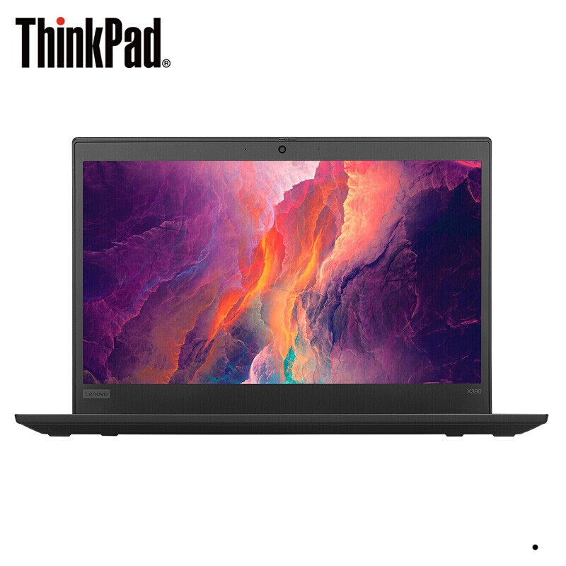联想ThinkPad X390（01CD）十代英特尔酷睿i5 13.3英寸轻薄笔记本电脑（i5-10210U 8G 256G SSD）黑色 FHD高清屏 商务办公 网课学习图片