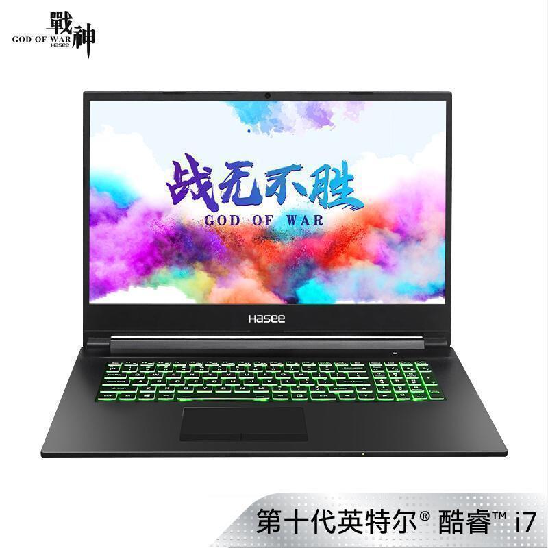 ս(Hasee)G8-CU7NK 17.3Ӣѧ칫羺ԼϷʼǱ(ʮӢضi7-10750H 16Gڴ 256G+1TB RTX2060 6G)ͼƬ