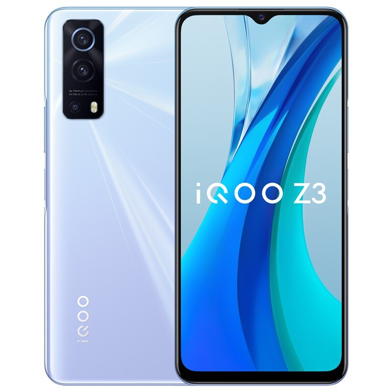  Vivo iQOO Z3 5G New Mobile Phone Cloud Oxygen 8+128G Performance Pioneer Super Advanced Qualcomm Snapdragon 768G+55W Ultra Fast Flash Charge+120Hz Racing Screen 64 million Ultra clear Three shot Five fold Liquid Cooling Cooling System 5G All Netcom Pictures