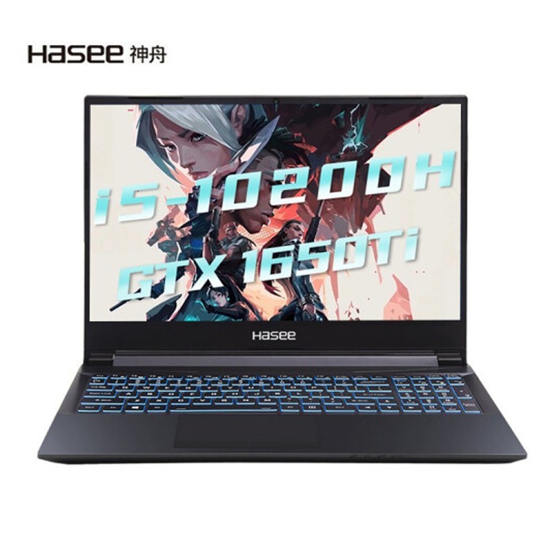 (HASEE)սZ7-CU5NB Ӣضi5-10200H GTX1650TI 4G 15.6Ӣ144HzϷʼǱ(8G 512G SSD IPS)ͼƬ