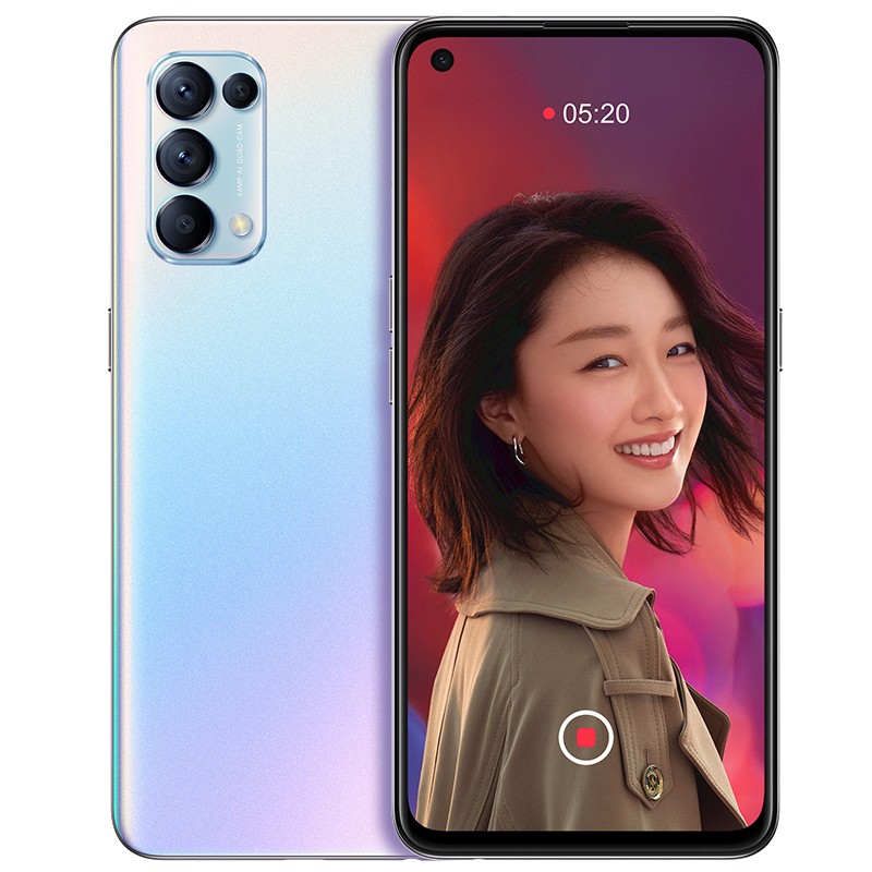 OPPO Reno5 5G Ǻ 8GB+128GB ȫͨ 765G 6400ˮ 65W ᱡϷֻͼƬ